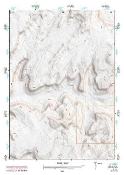 37110NE Page 100 Hite Crossing Topo Preview 1