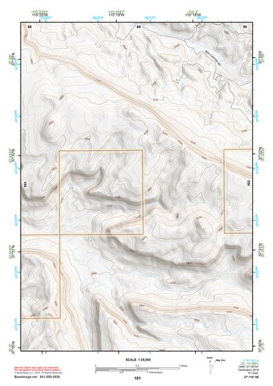 37110NE Page 101 Hite Crossing Topo Preview 1