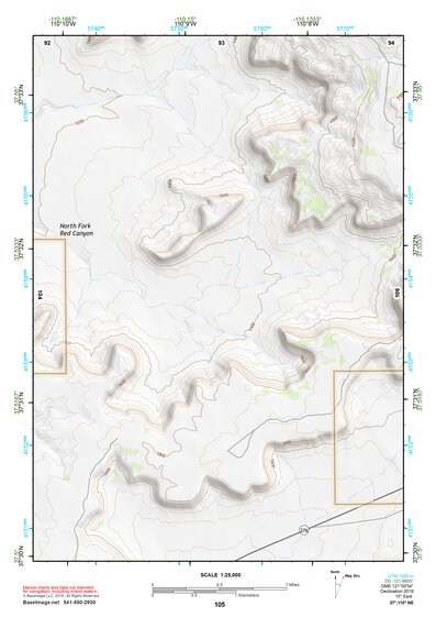 37110NE Page 105 Hite Crossing Topo Preview 1