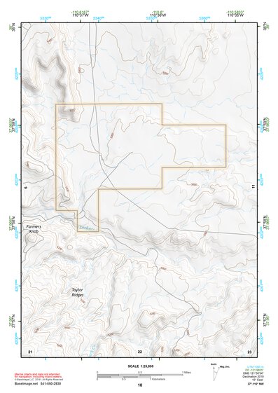 37110NW Page 10 Hite Crossing Topo Preview 1