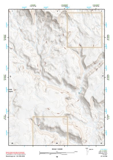 37110NW Page 14 Hite Crossing Topo Preview 1
