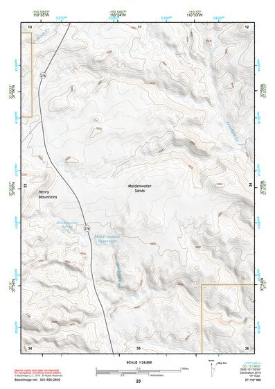 37110NW Page 23 Hite Crossing Topo Preview 1