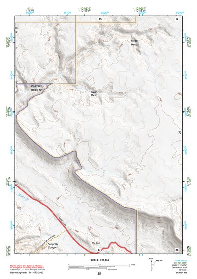 37110NW Page 25 Hite Crossing Topo Preview 1