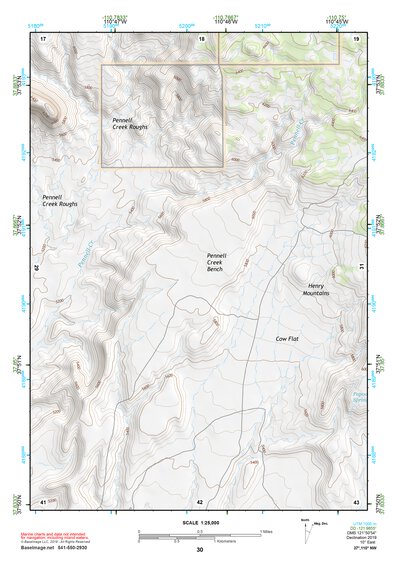 37110NW Page 30 Hite Crossing Topo Preview 1