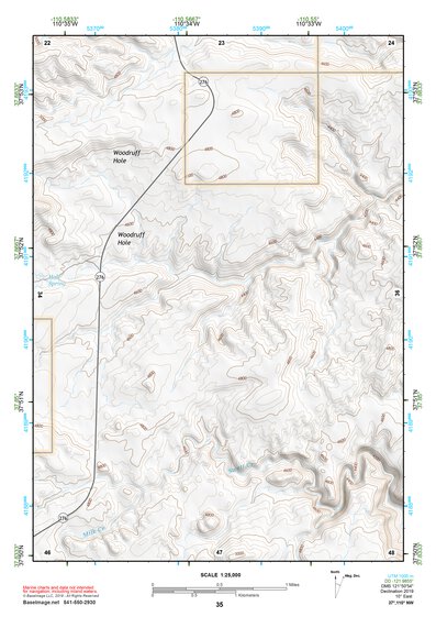 37110NW Page 35 Hite Crossing Topo Preview 1