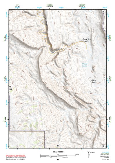 37110NW Page 49 Hite Crossing Topo Preview 1
