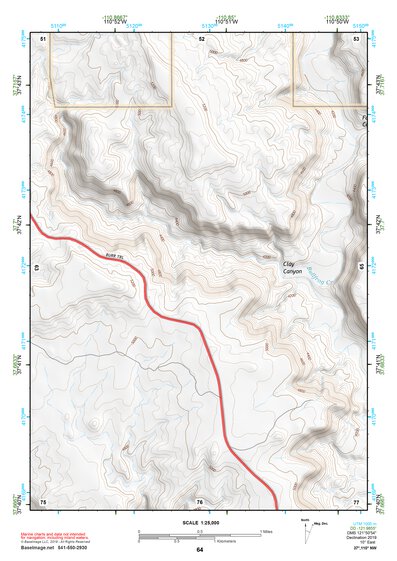 37110NW Page 64 Hite Crossing Topo Preview 1