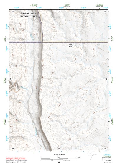 37110NW Page 88 Hite Crossing Topo Preview 1