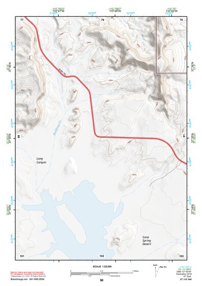 37110NW Page 90 Hite Crossing Topo Preview 1