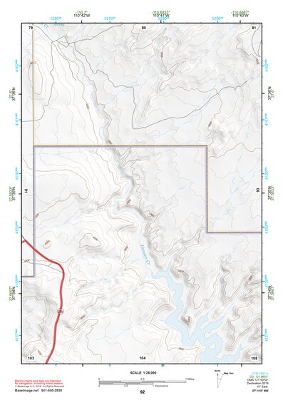 37110NW Page 92 Hite Crossing Topo Preview 1