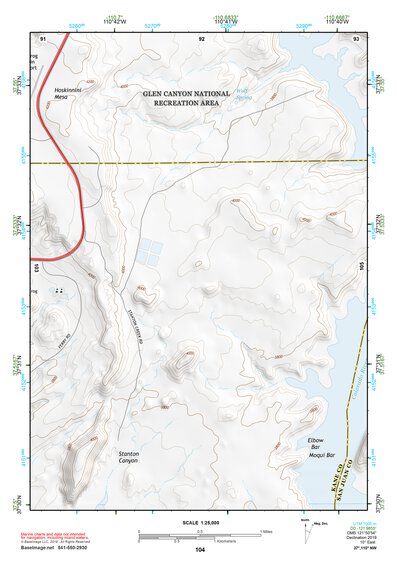 37110NW Page 104 Hite Crossing Topo Preview 1