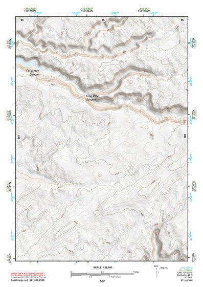 37110NW Page 107 Hite Crossing Topo Preview 1