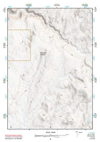 37110SE Page 4 Navajo Mountain Topo Preview 1
