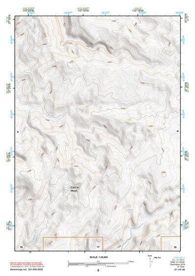 37110SE Page 5 Navajo Mountain Topo Preview 1