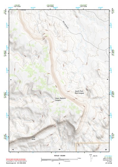 37110SE Page 7 Navajo Mountain Topo Preview 1