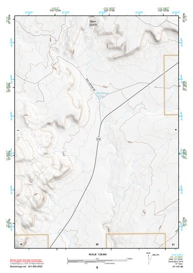 37110SE Page 8 Navajo Mountain Topo Preview 1