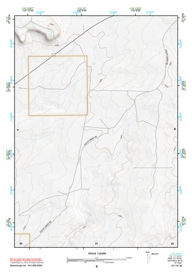 37110SE Page 9 Navajo Mountain Topo Preview 1