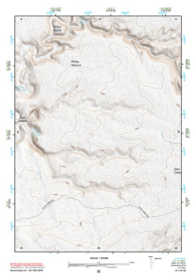 37110SE Page 22 Navajo Mountain Topo Preview 1