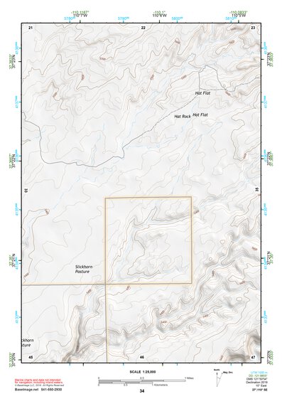 37110SE Page 34 Navajo Mountain Topo Preview 1