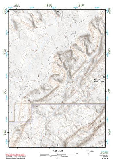 37110SE Page 37 Navajo Mountain Topo Preview 1