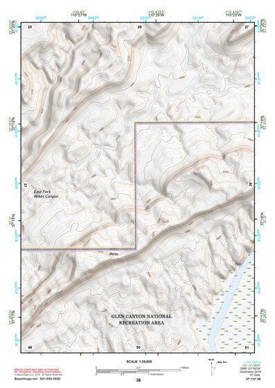 37110SE Page 38 Navajo Mountain Topo Preview 1