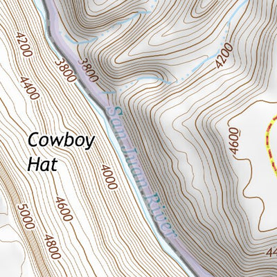 37110SE Page 46 Navajo Mountain Topo Preview 3