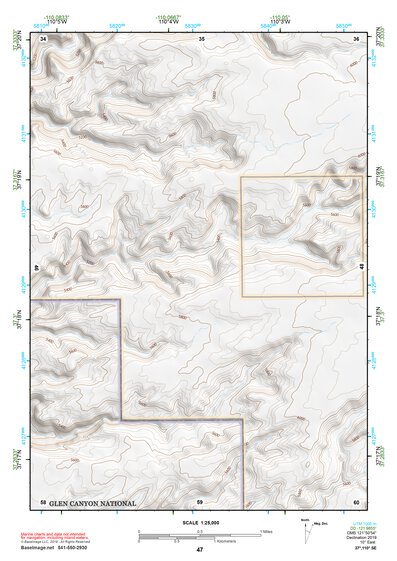 37110SE Page 47 Navajo Mountain Topo Preview 1