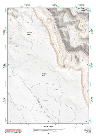 37110SE Page 58 Navajo Mountain Topo Preview 1