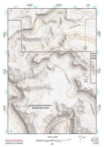 37110SE Page 60 Navajo Mountain Topo Preview 1