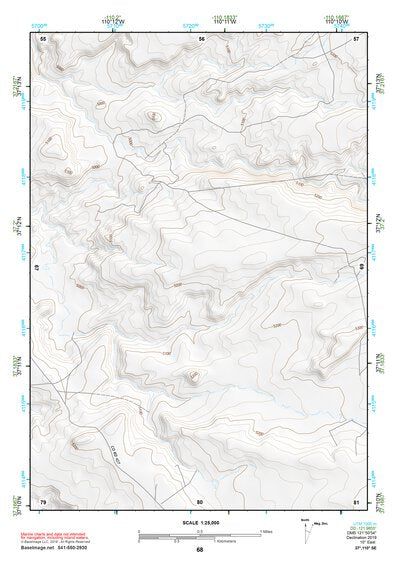 37110SE Page 68 Navajo Mountain Topo Preview 1