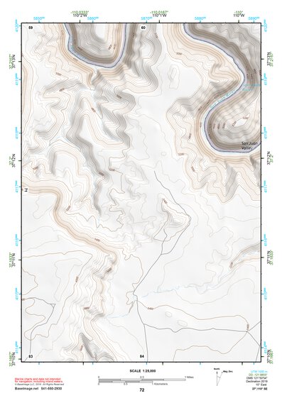 37110SE Page 72 Navajo Mountain Topo Preview 1