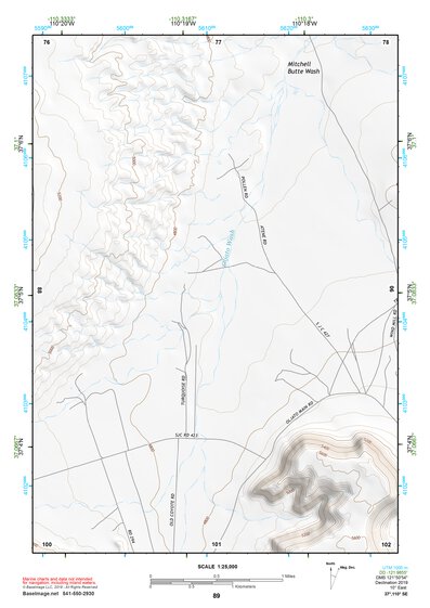 37110SE Page 89 Navajo Mountain Topo Preview 1