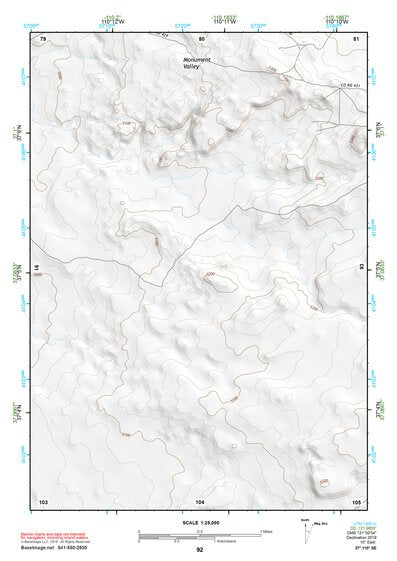37110SE Page 92 Navajo Mountain Topo Preview 1