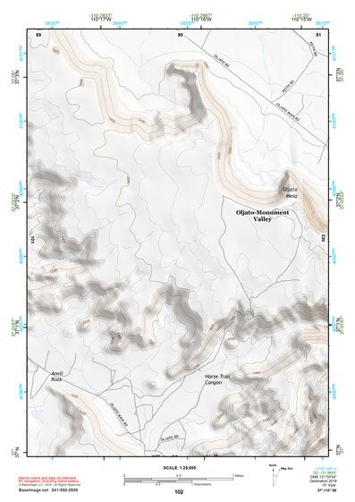 37110SE Page 102 Navajo Mountain Topo Preview 1