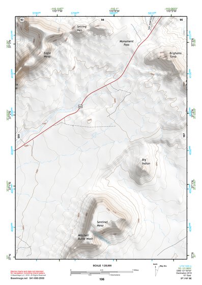 37110SE Page 106 Navajo Mountain Topo Preview 1