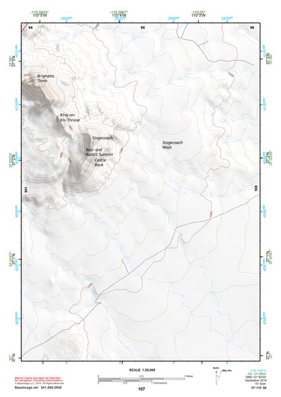37110SE Page 107 Navajo Mountain Topo Preview 1