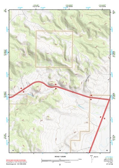 37112NE Page 2 Panguitch Topo Preview 1