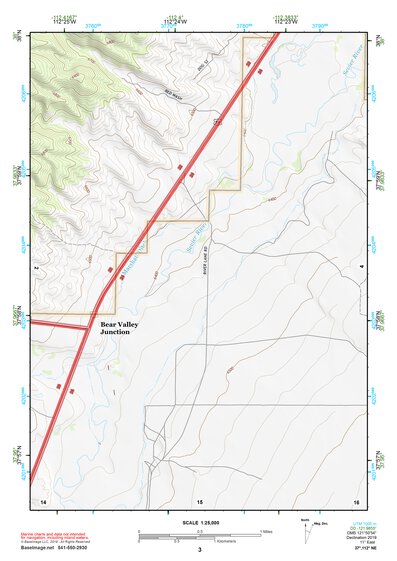 37112NE Page 3 Panguitch Topo Preview 1