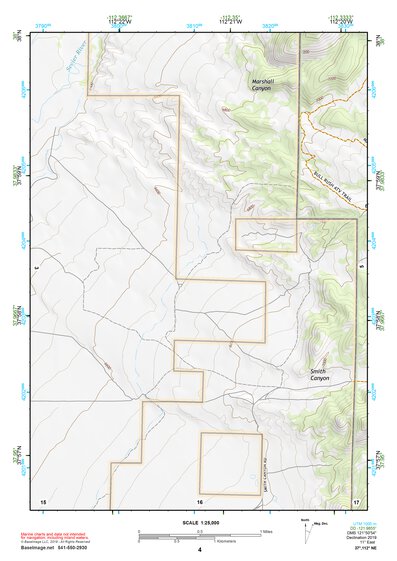 37112NE Page 4 Panguitch Topo Preview 1