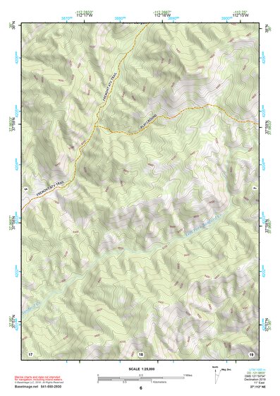 37112NE Page 6 Panguitch Topo Preview 1