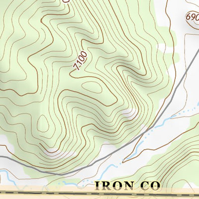 37112NE Page 13 Panguitch Topo Preview 3