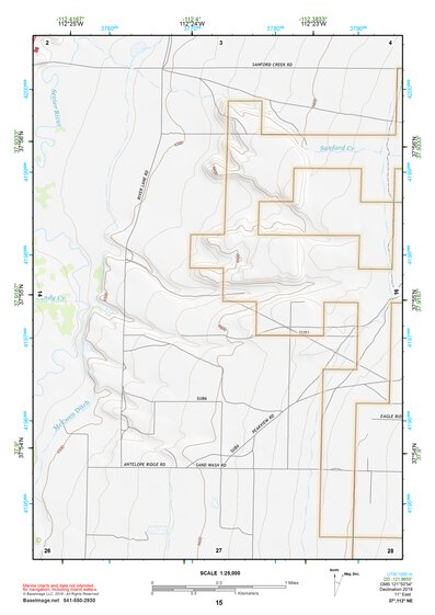 37112NE Page 15 Panguitch Topo Preview 1