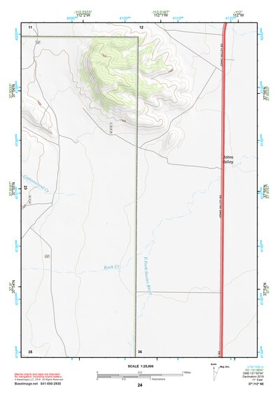 37112NE Page 24 Panguitch Topo Preview 1