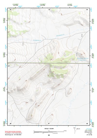37112NE Page 35 Panguitch Topo Preview 1