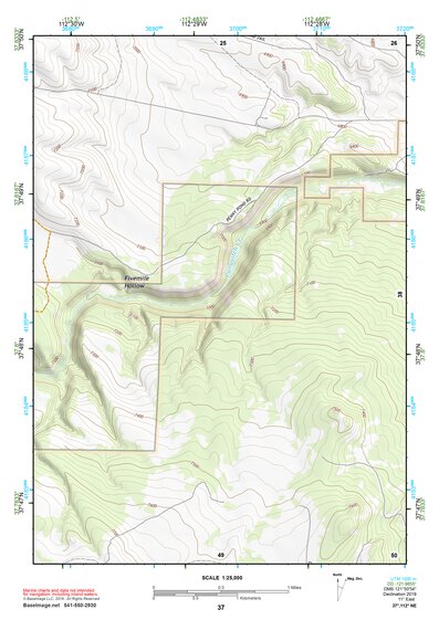 37112NE Page 37 Panguitch Topo Preview 1