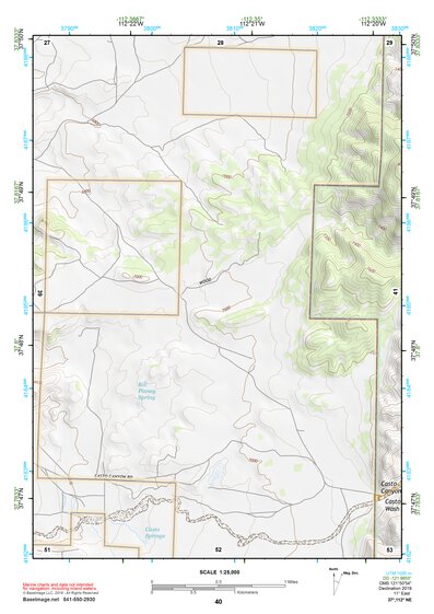 37112NE Page 40 Panguitch Topo Preview 1