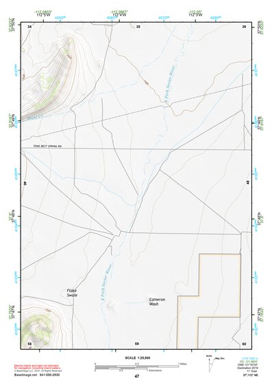 37112NE Page 47 Panguitch Topo Preview 1