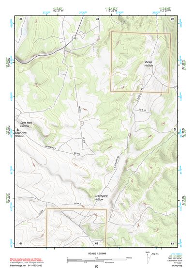 37112NE Page 50 Panguitch Topo Preview 1
