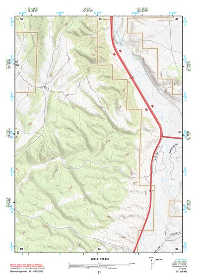 37112NE Page 51 Panguitch Topo Preview 1