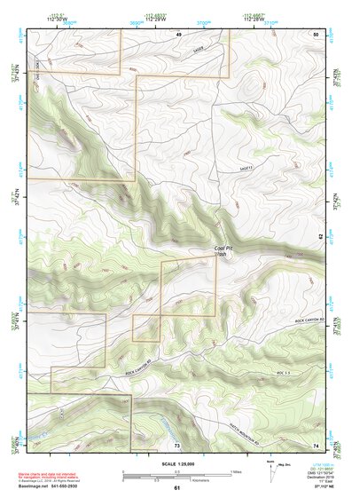 37112NE Page 61 Panguitch Topo Preview 1